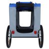 Large Folding Bike Trailer for Dogs – 120LB Capacity All-Terrain Pet Carrier, Durable Steel Frame for Cycling, Jogging, Camping & Outdoor Adventures,