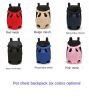 Pet Carrier Backpack; Adjustable Pet Front Cat Dog Carrier Backpack Travel Bag; Legs Out; Easy-Fit for Traveling Hiking Camping for Small Medium Dogs